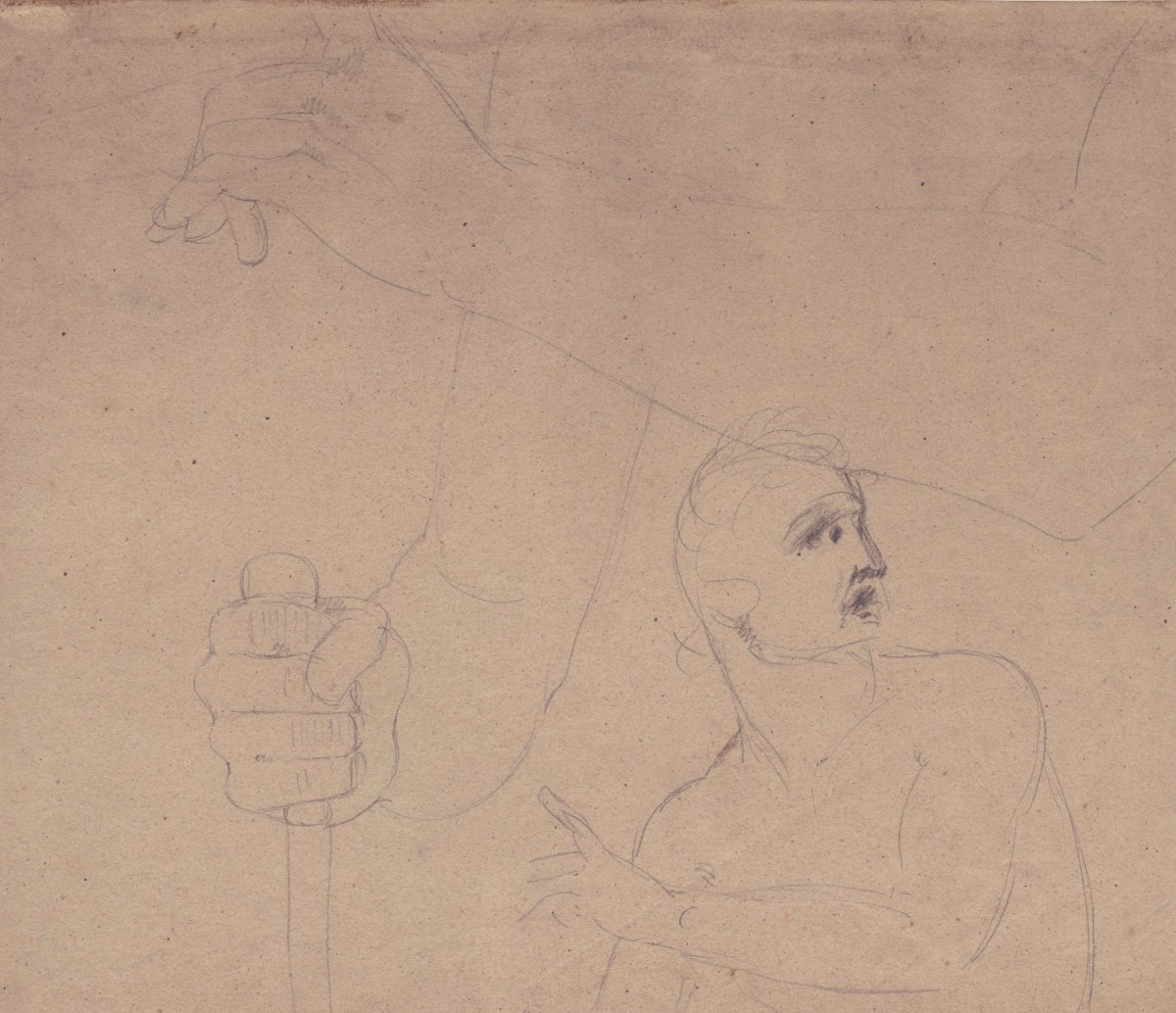Benjamin Robert Haydon, Self-portrait as Macbeth