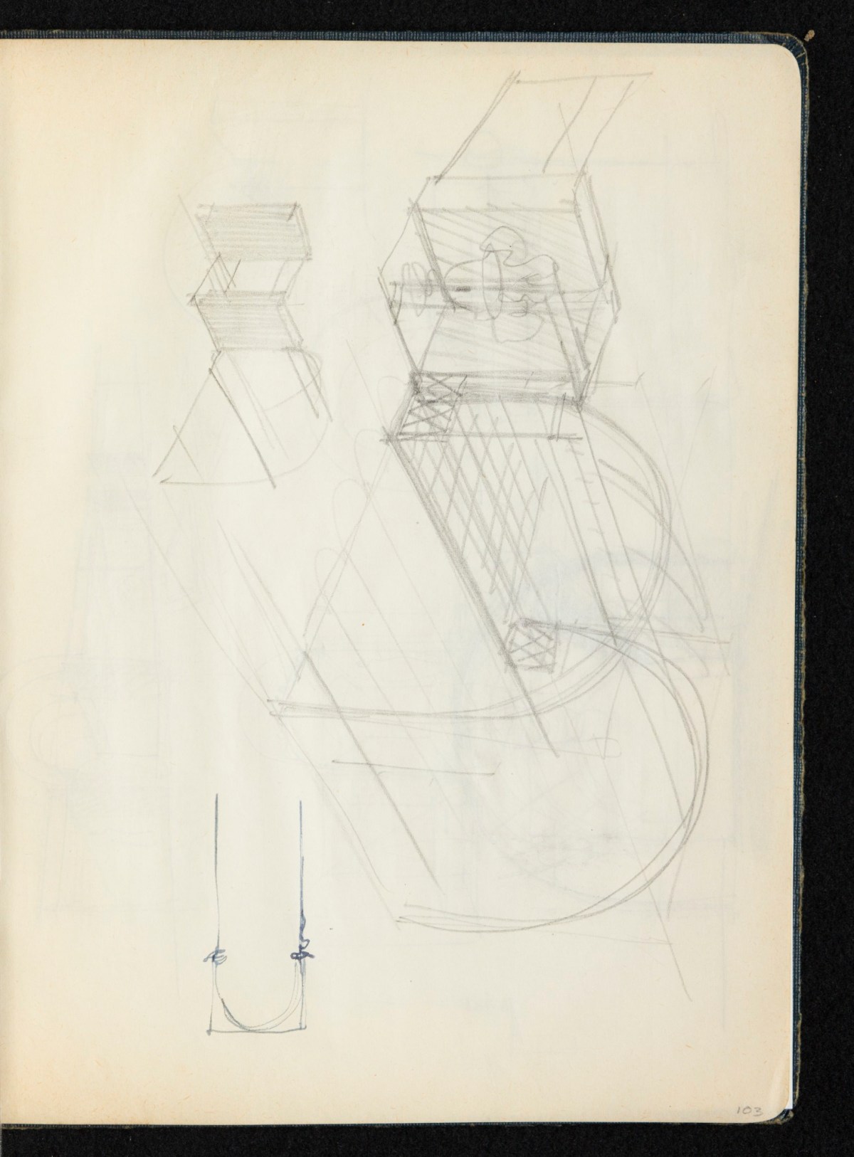 Sir Hugh Casson PRA, Britannia and Glyndebourne sketchbook