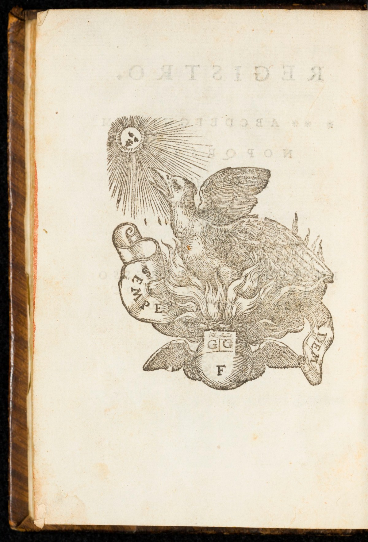 Unsigned, Printer's mark of Gabriele Giolito de' Ferrari et Fratelli.