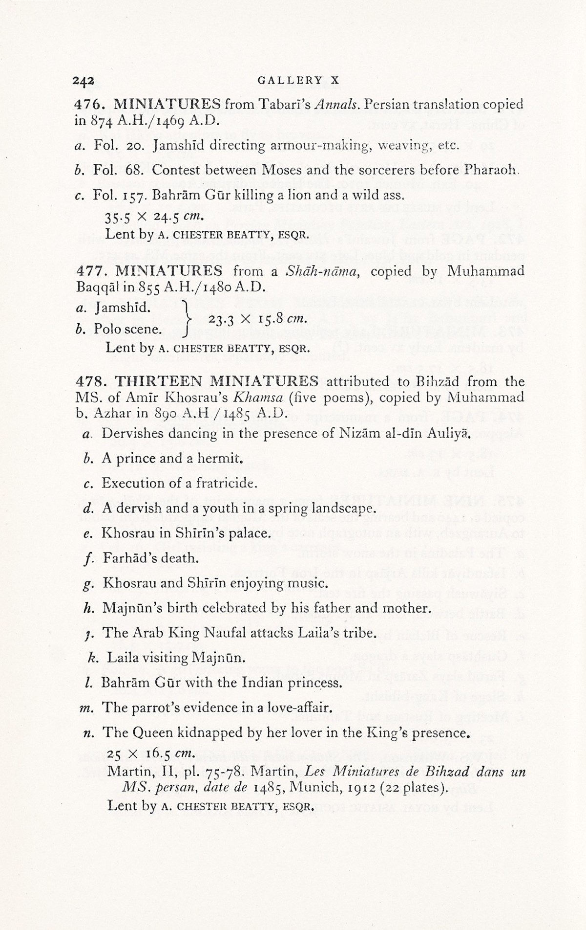 Page 270 of 1931 - International Exhibition of Persian Art