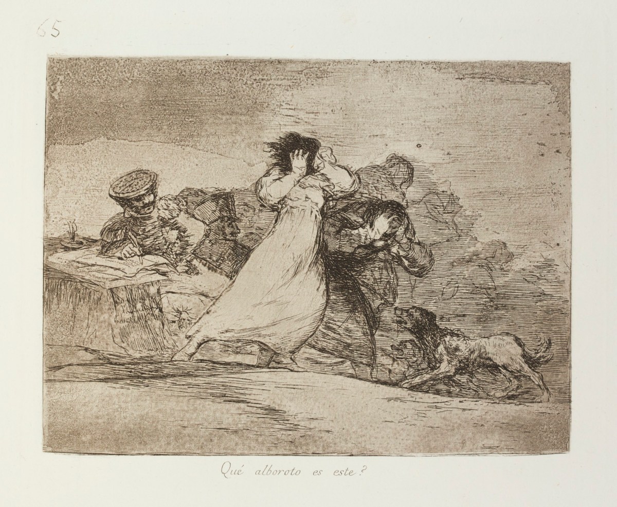 Francisco Goya, 'Qué alboroto es este?'