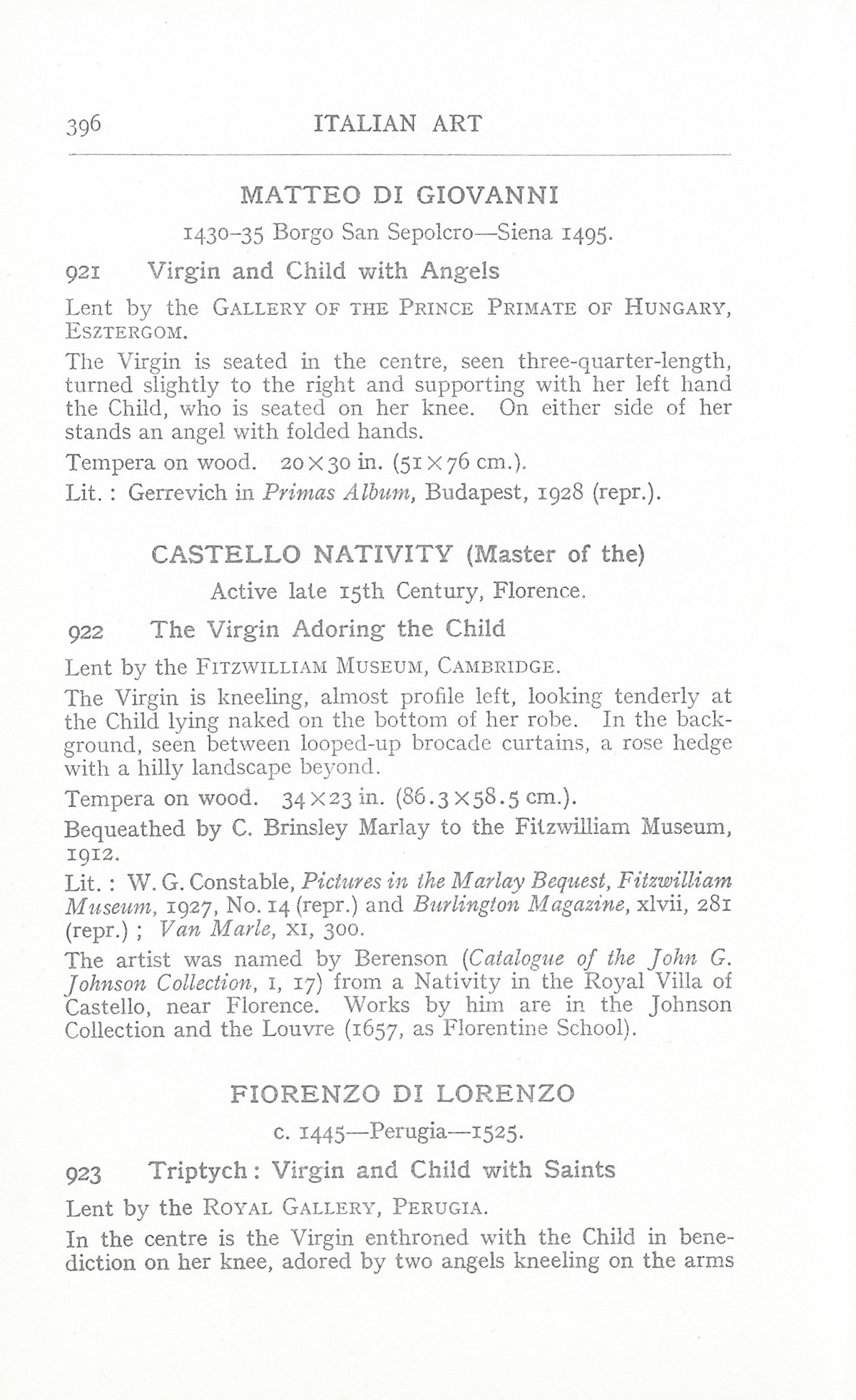 Page 400 of 1930 - Exhibition of Italian Art 1200-1900