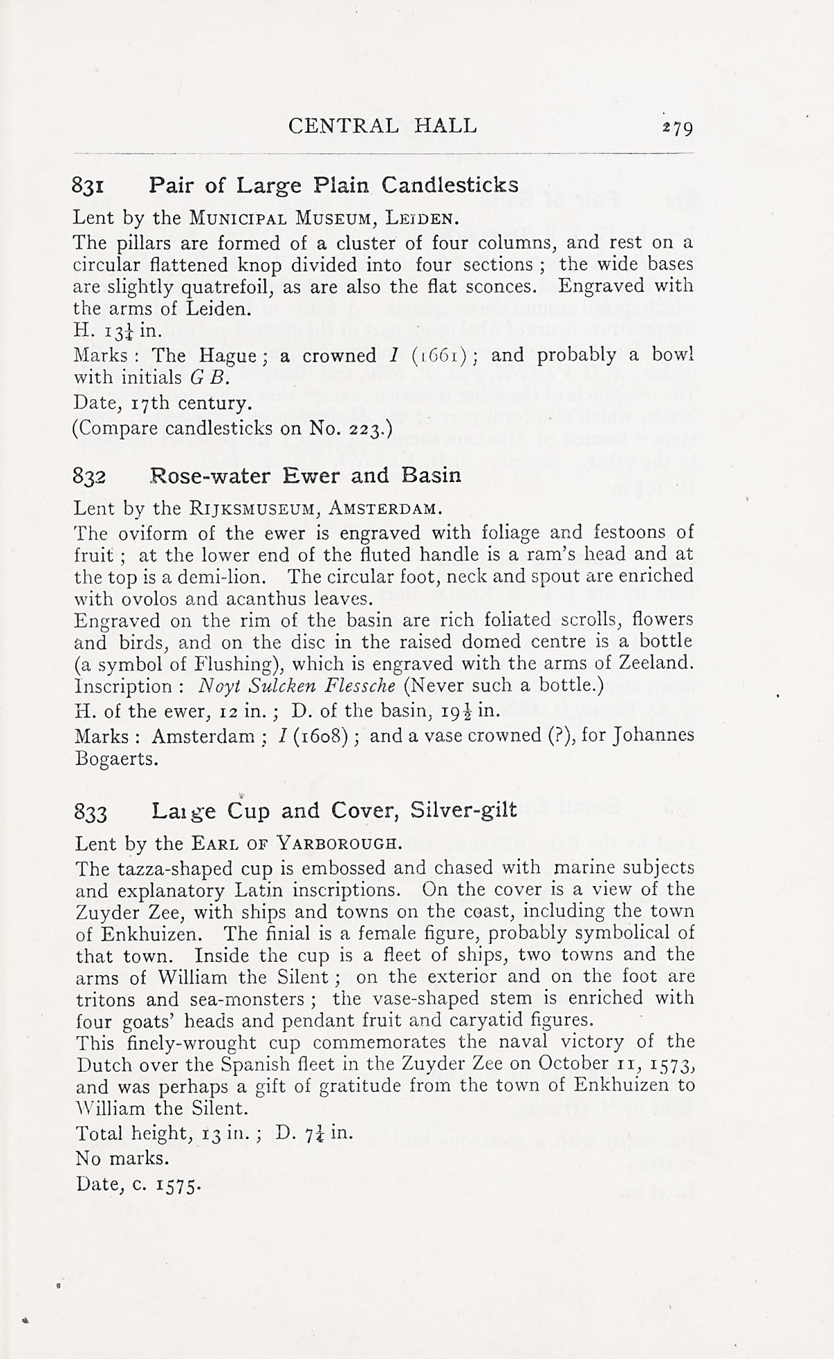 Page 283 of 1929 - Exhibition of Dutch Art 1450-1900
