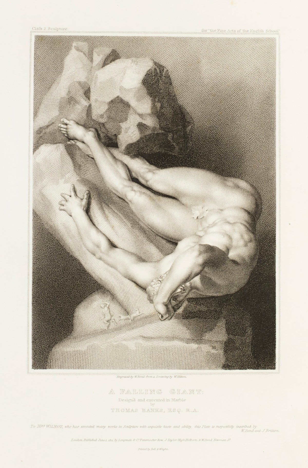 Thomas Banks RA, The Falling Titan