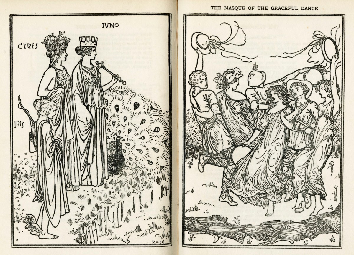 Robert Anning Bell RA, The Masque of the Graceful Dance
