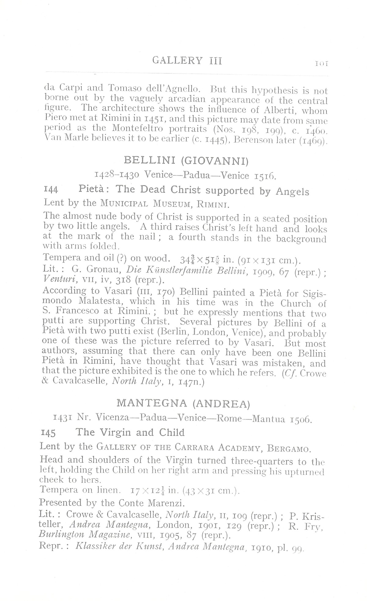 Page 105 of 1930 - Exhibition of Italian Art 1200-1900