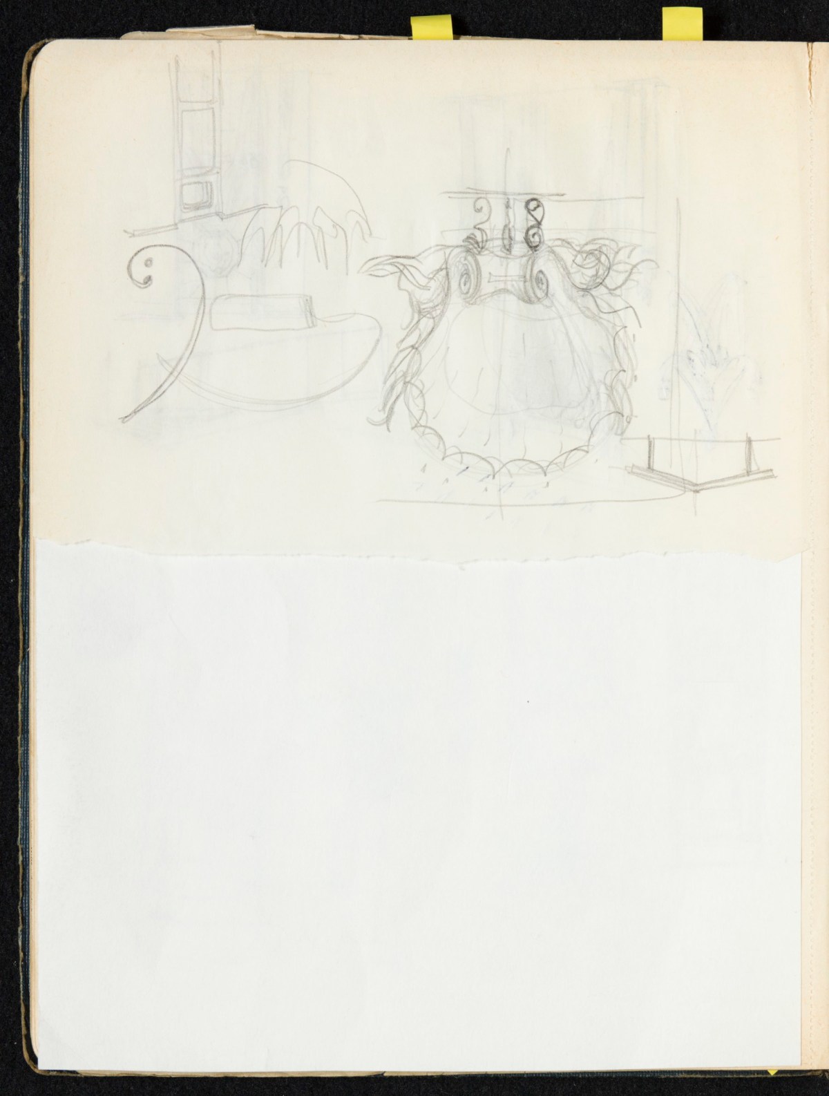 Sir Hugh Casson PRA, Britannia and Glyndebourne sketchbook