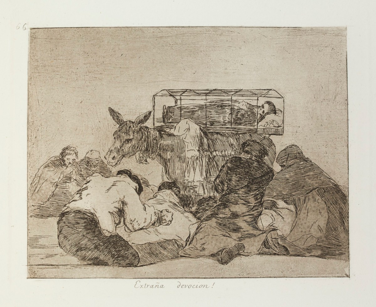 Francisco Goya, 'Extraña devocion!'