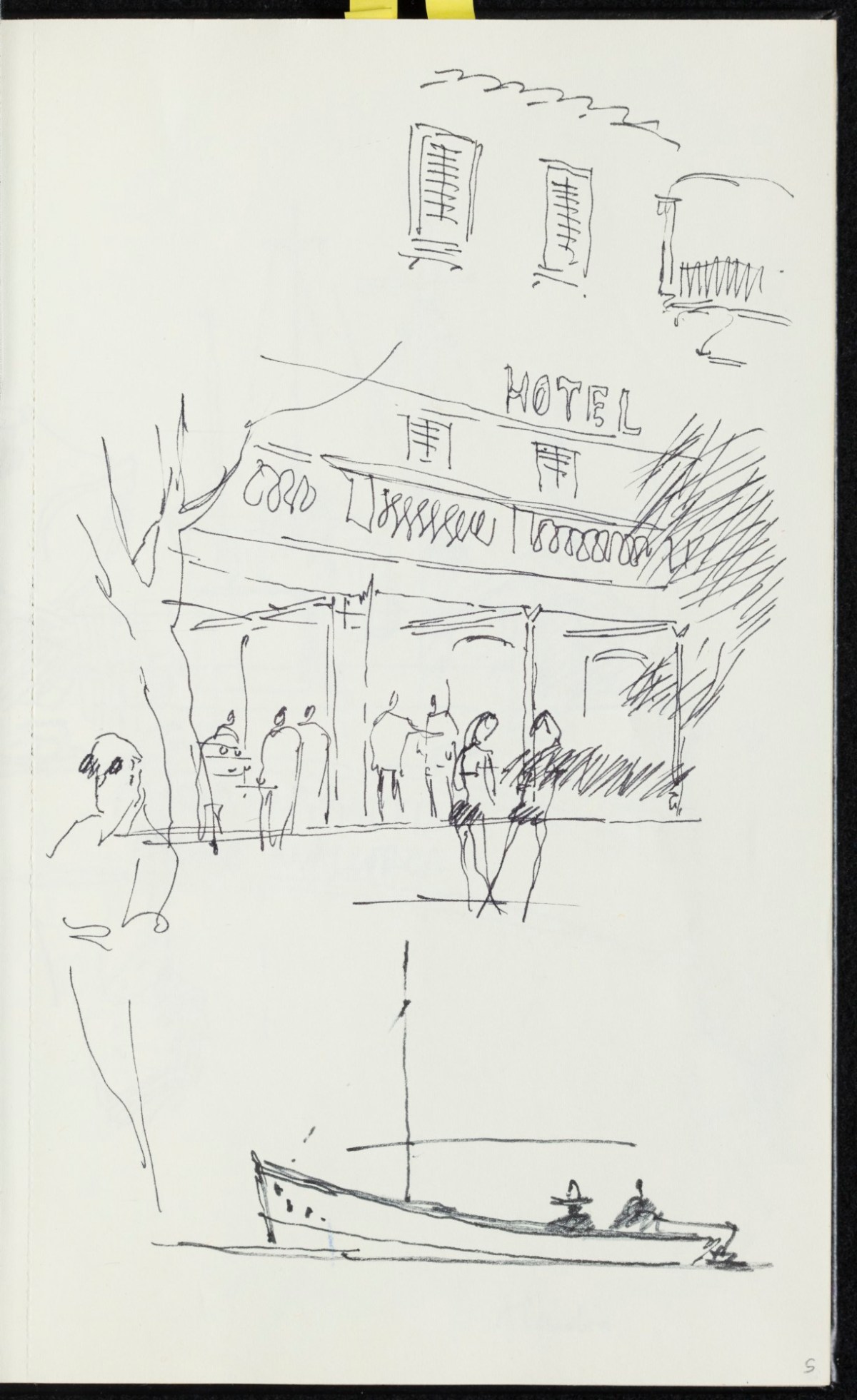 Sir Hugh Casson PRA, Majorca, Italy and Pembrokeshire sketchbook