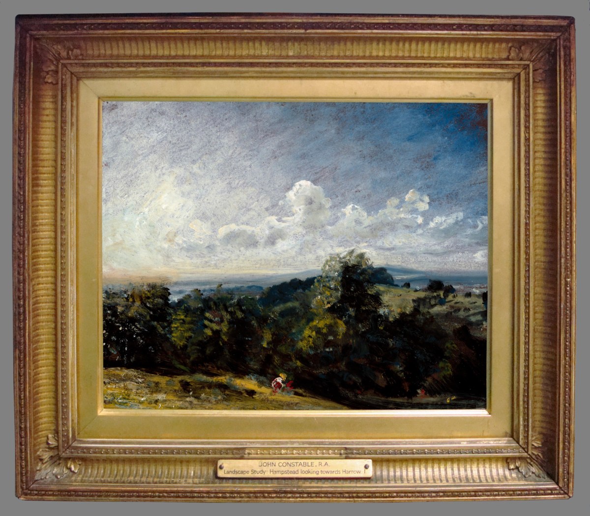 Frame For John Constable Ra Hampstead Heath Looking Towards