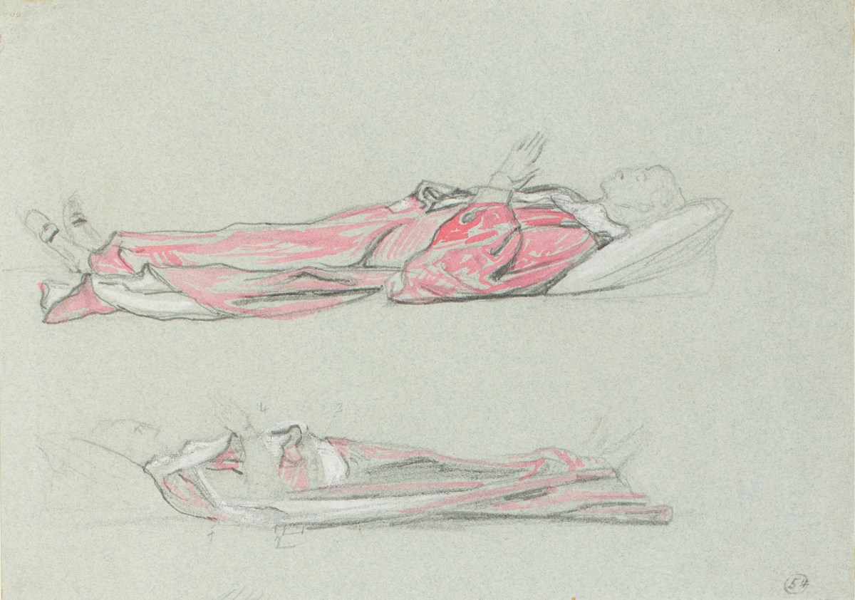 Henry Hugh Armstead RA, Studies for the effigy of Lord Winmarleigh for Warrington Church