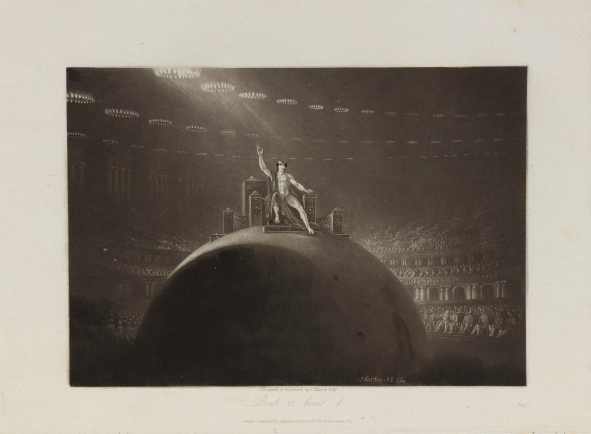 John Martin, Satan in council