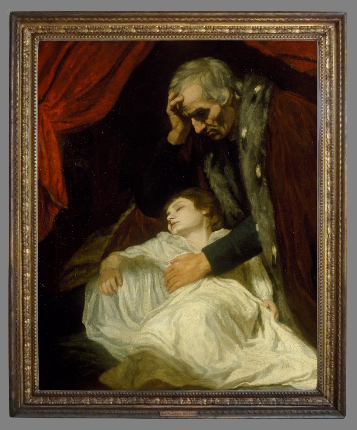 Frame For John Opie Ra Age And Infancy Works Of Art Ra