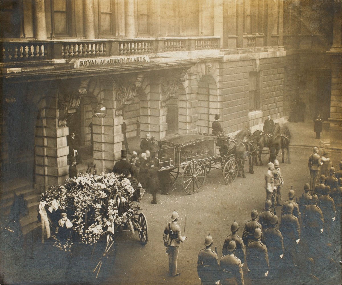 Symmons & Thiele, Funeral of Lord Leighton P.R.A.