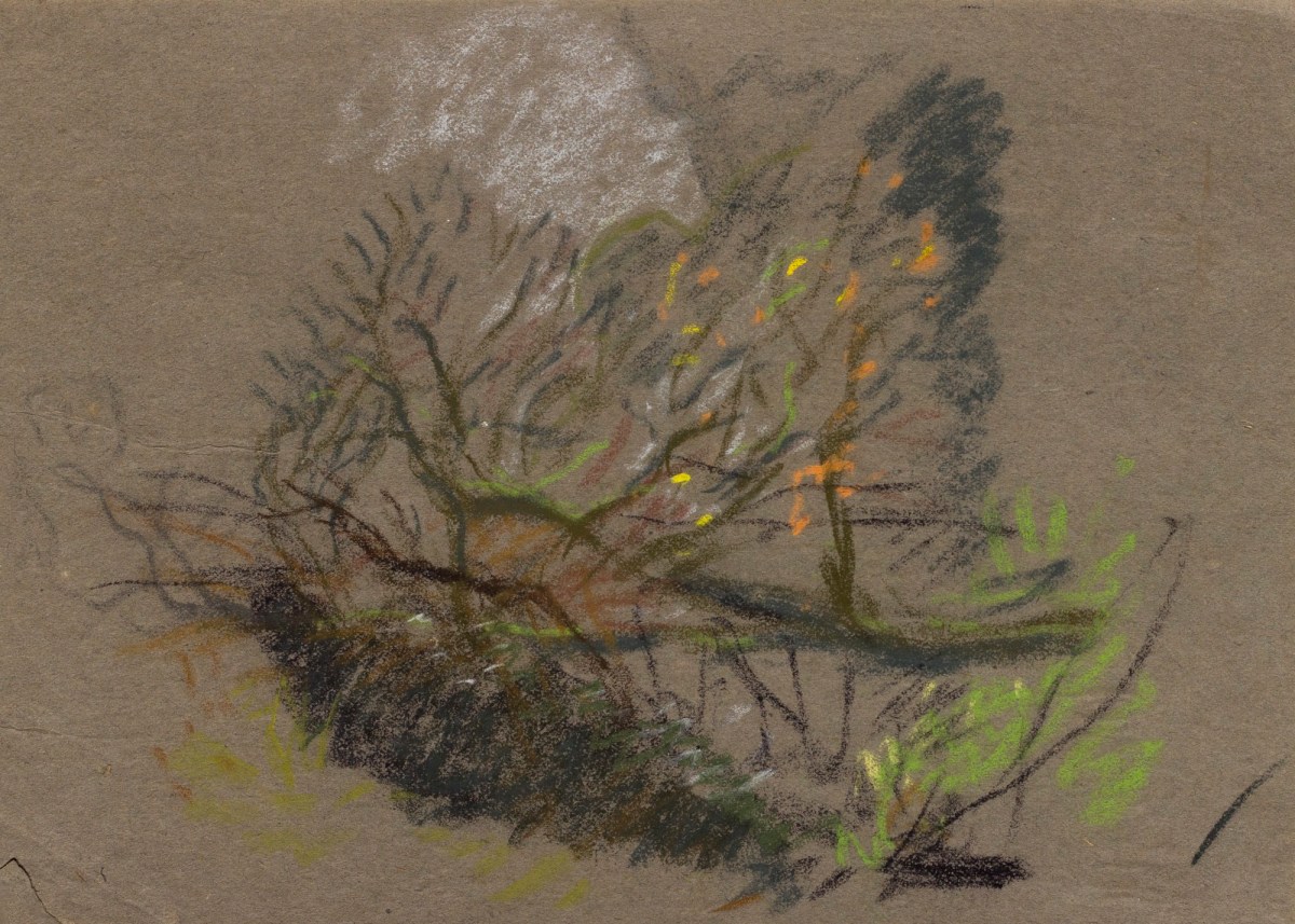 Sir George Clausen RA, Study of trees