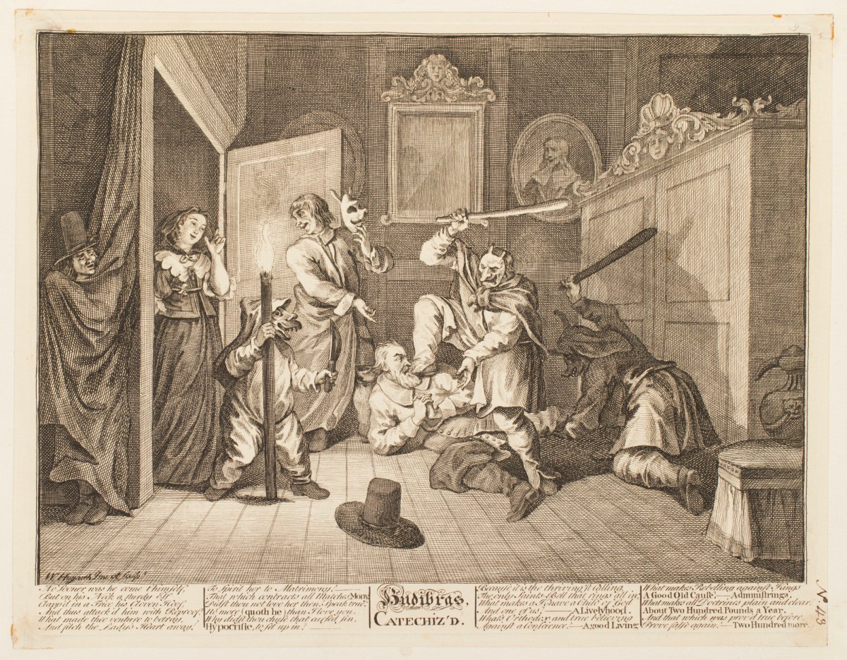 William Hogarth, Hudibras and Sidrophel