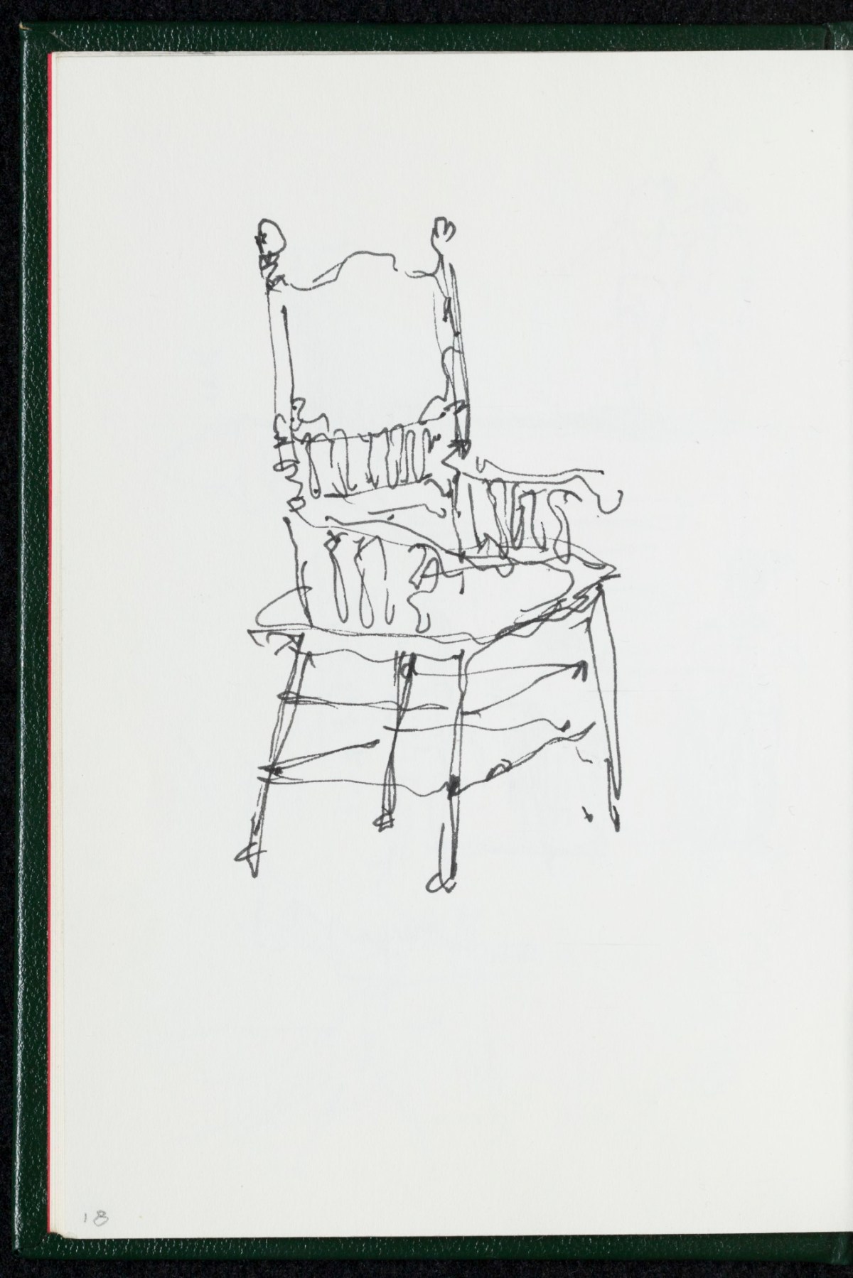 Sir Hugh Casson PRA, New England Connecticut sketchbook