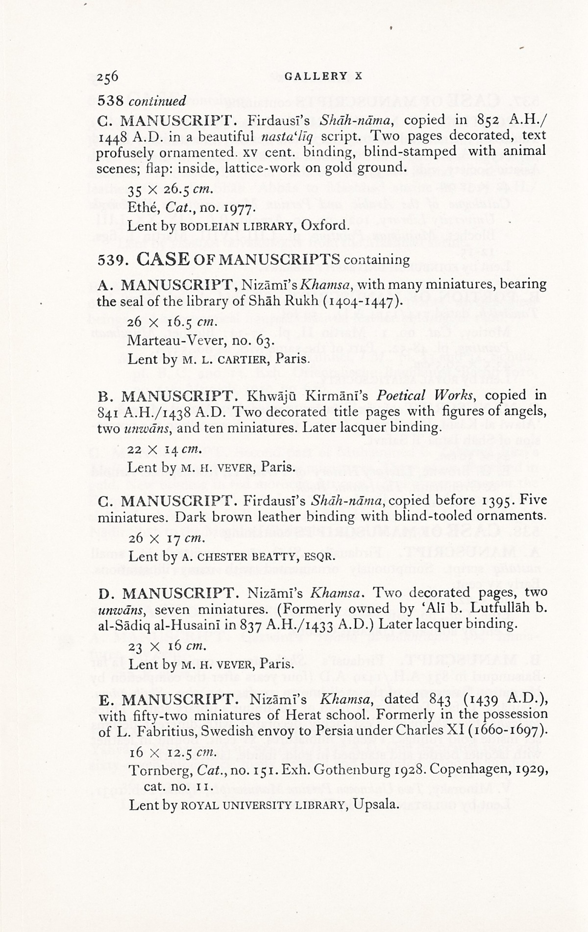 Page 284 of 1931 - International Exhibition of Persian Art