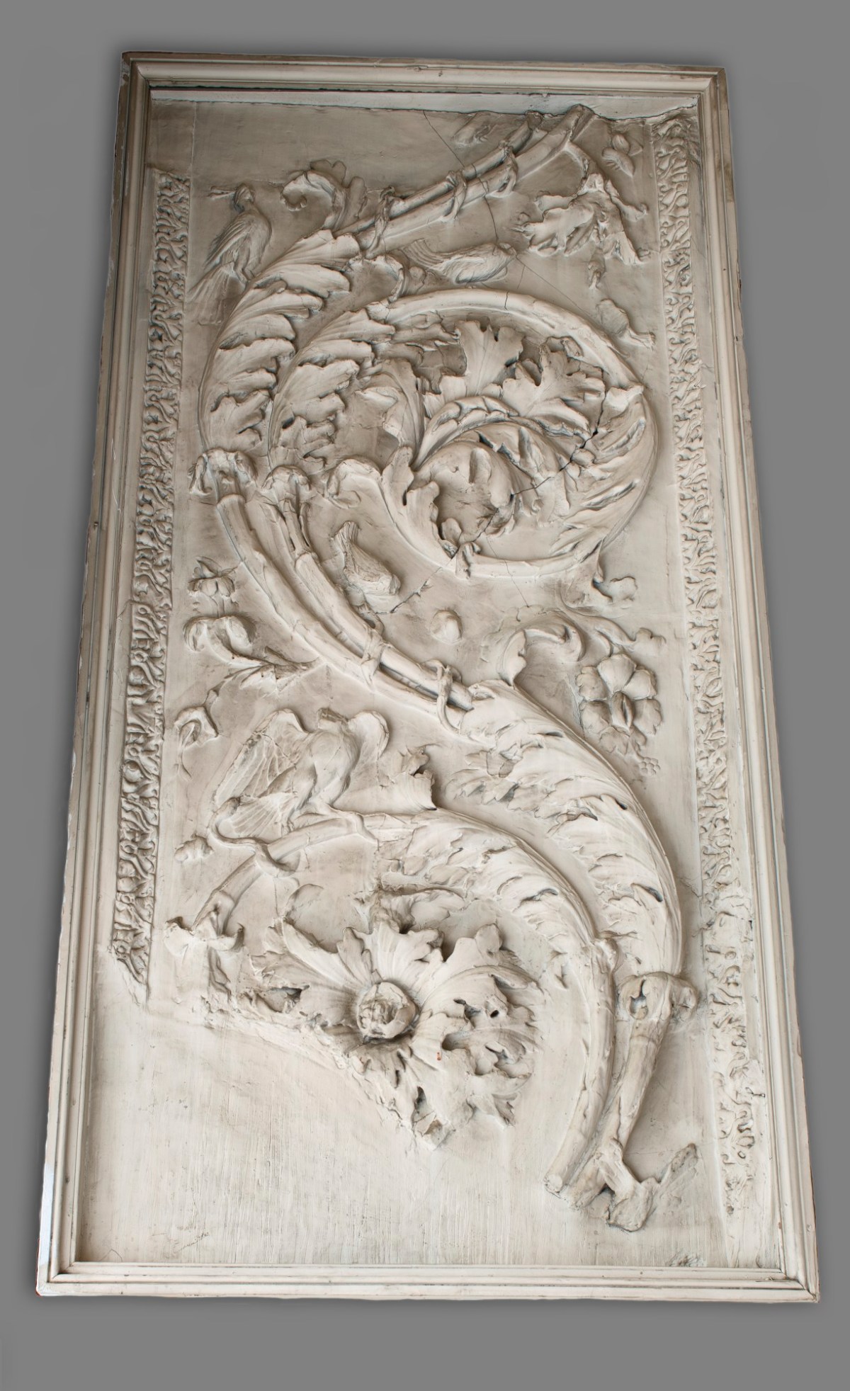 Uffizi Gallery (Florence), Cast of monumental pilaster fragment with acanthus scrolls, eagle and pheasant