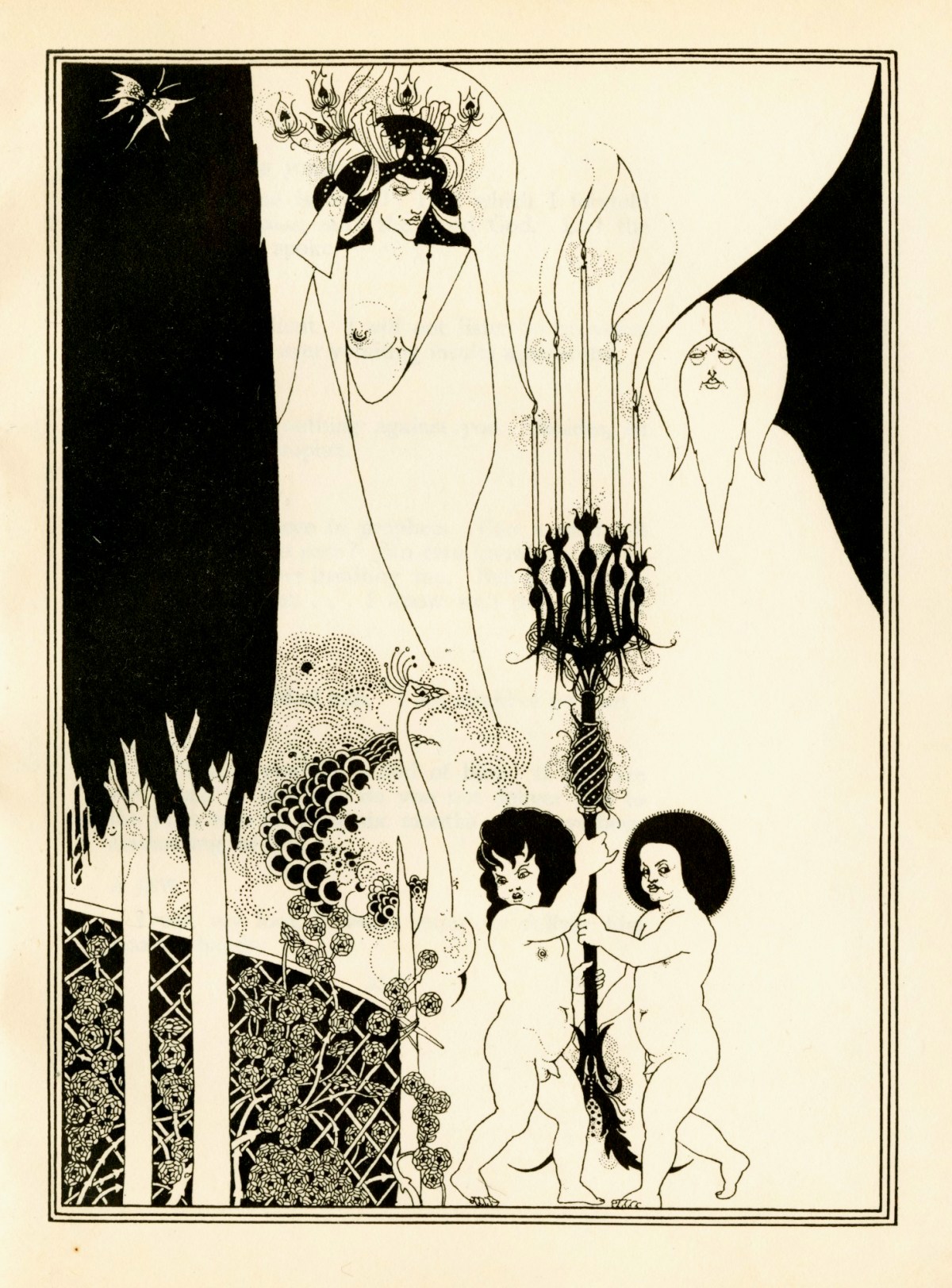 Aubrey Beardsley, The Eyes of Herod