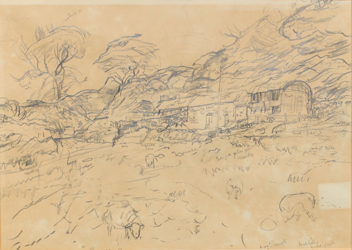 Olwyn Bowey RA, Welsh farm