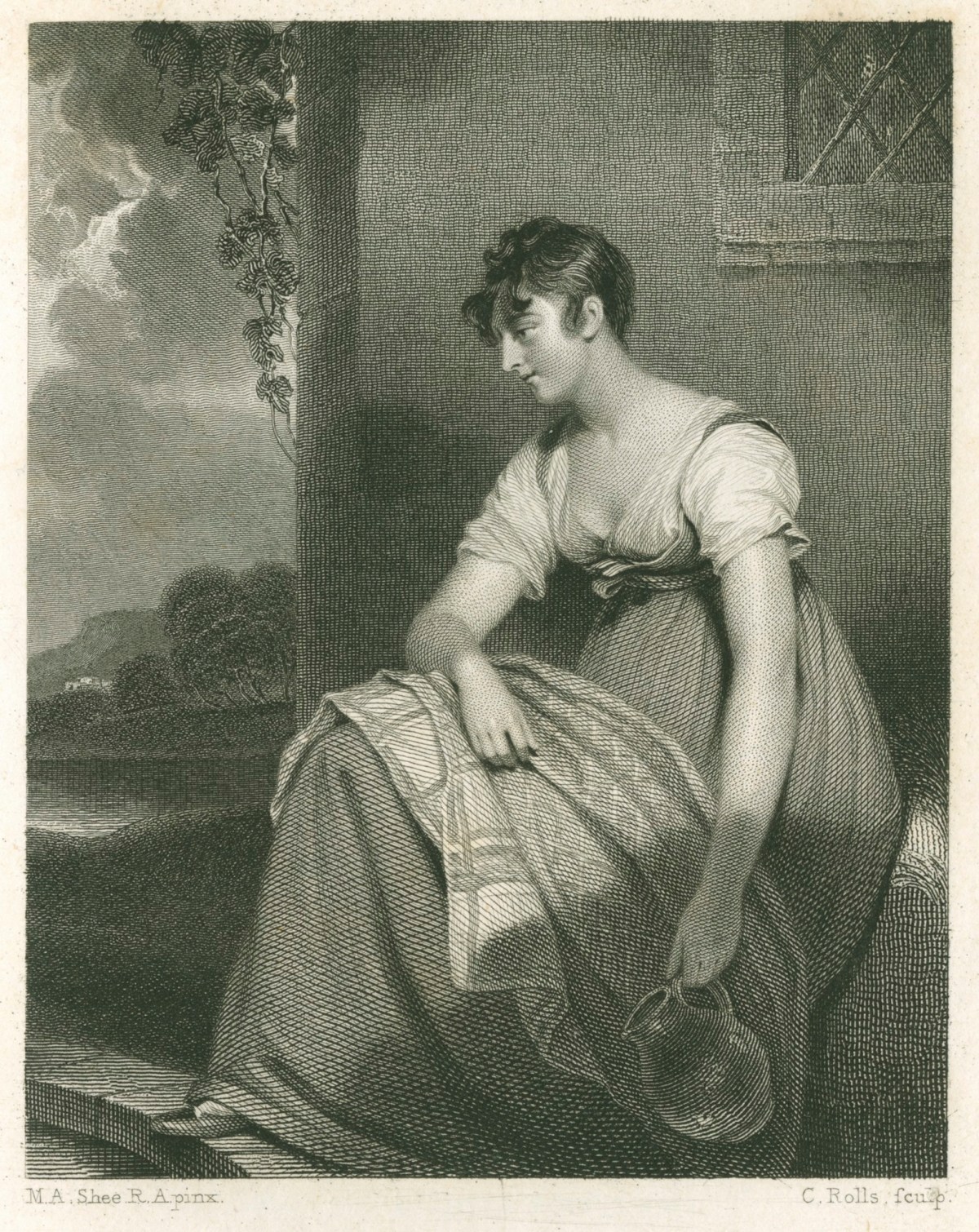 Sir Martin Archer Shee PRA, The Ear Lost Rings
