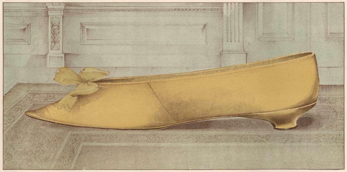 Unidentified artist, Lady Charlotte Fletcher's shoe
