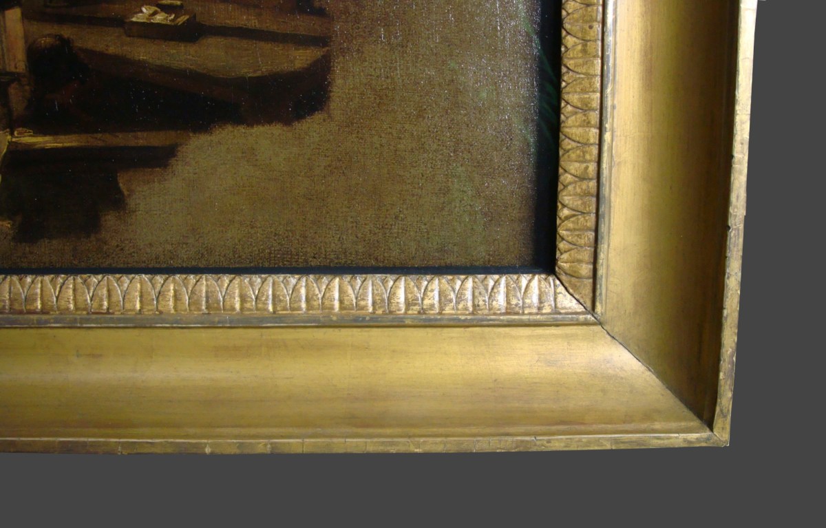 Unknown, Frame for Johann Zoffany RA 'A Life Class at St Martin's Lane Academy'