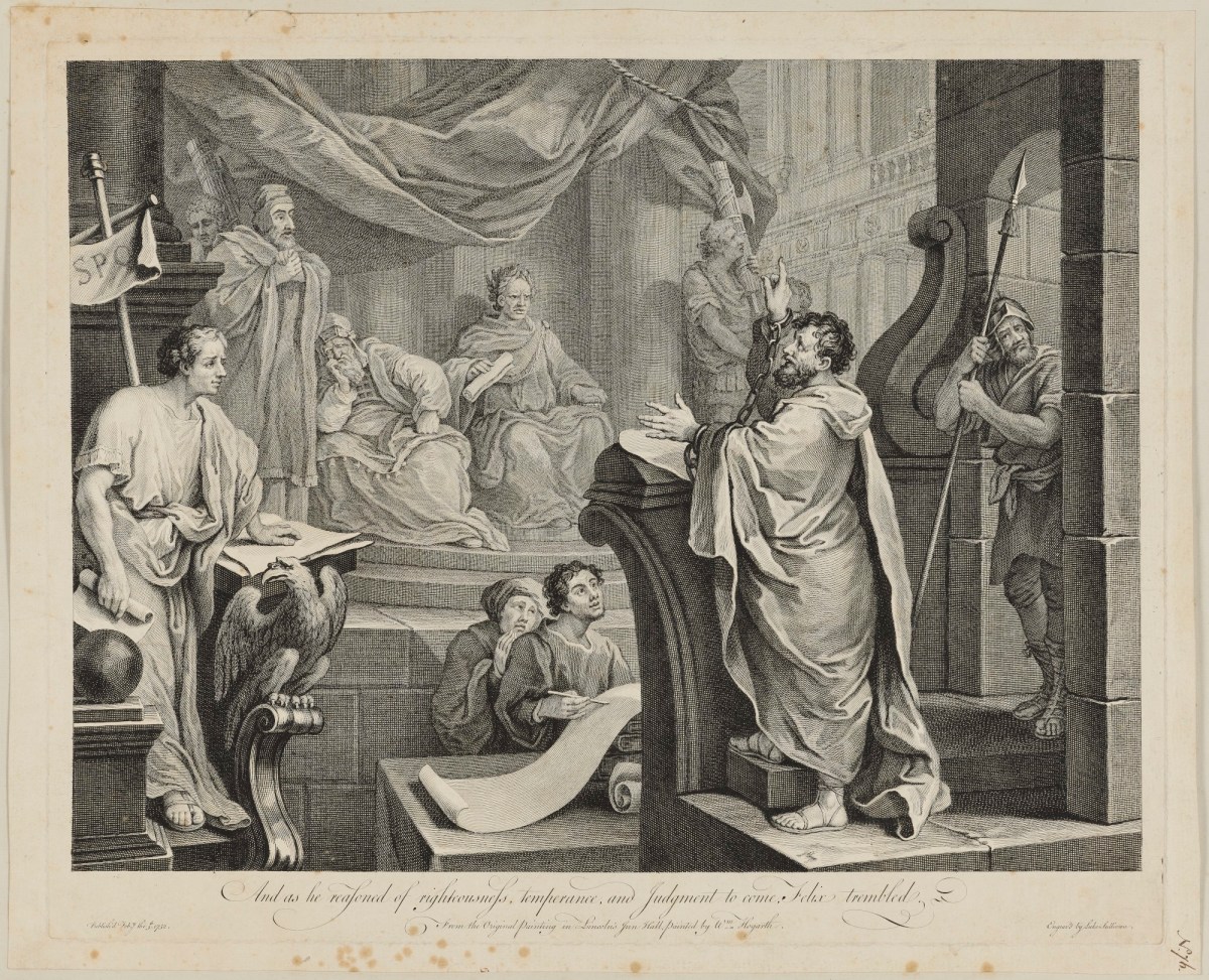 William Hogarth, Paul Before Felix