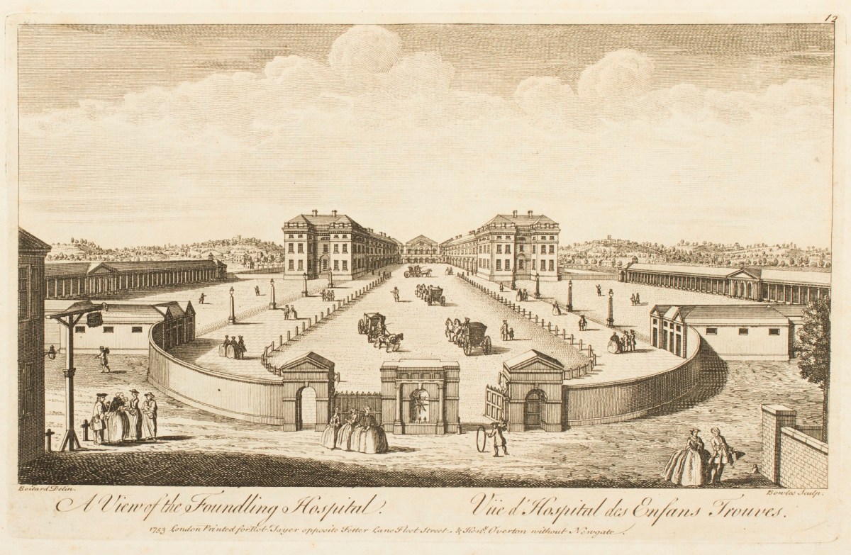 Louis-Philippe Boitard, A View of the Foundling Hospital.