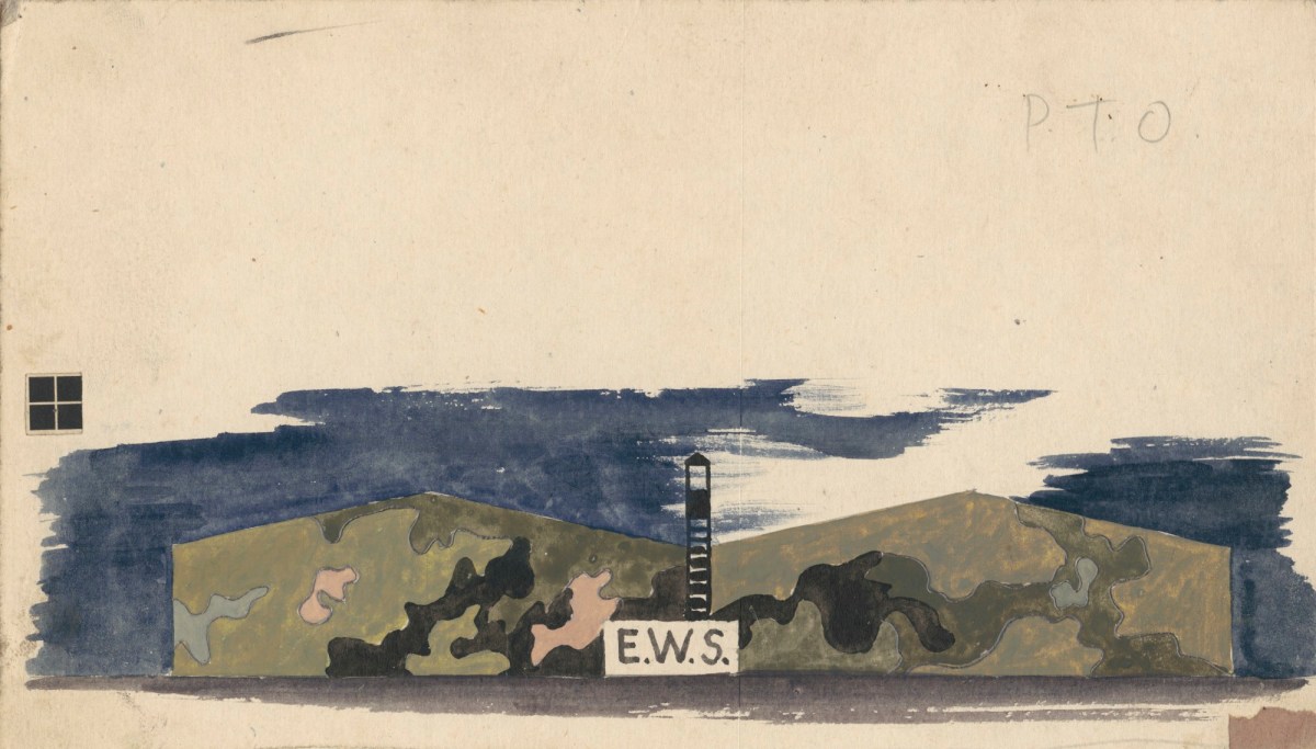 Sir Hugh Casson PRA, Camouflaged Barracks