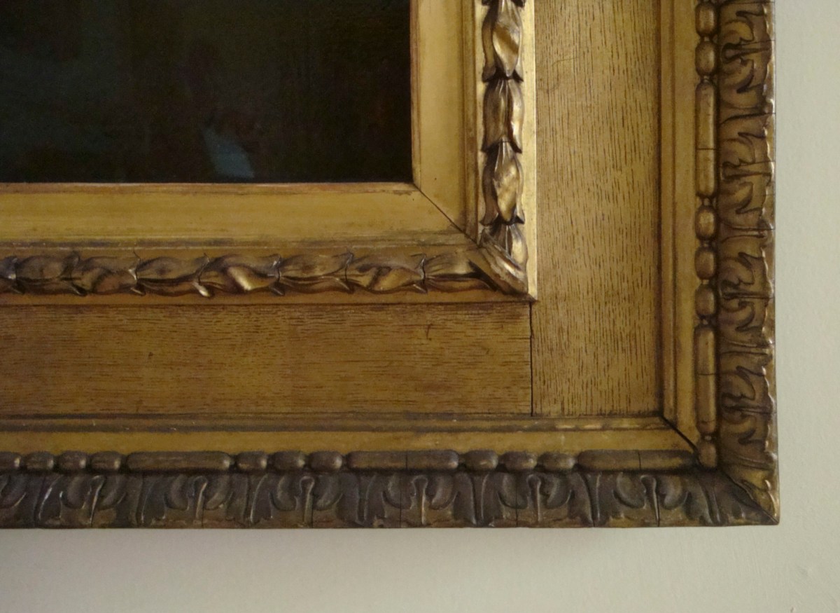 W.A. Smith - London and Nottingham, Frame for Frank Holl RA 'Portrait of Sir John Everett Millais, Bt, PRA'