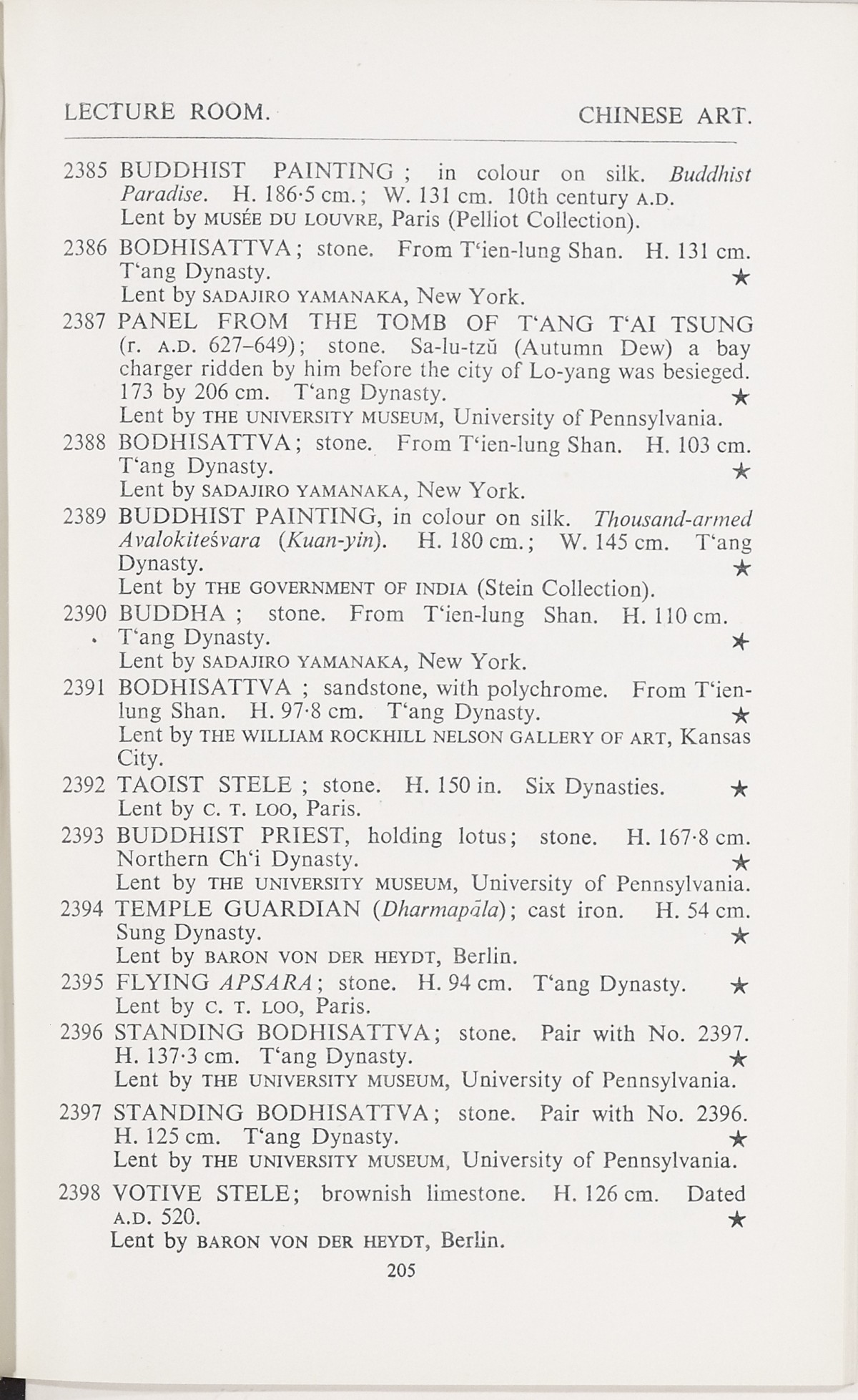 Page 233 of 1935-36 - International Exhibition of Chinese Art