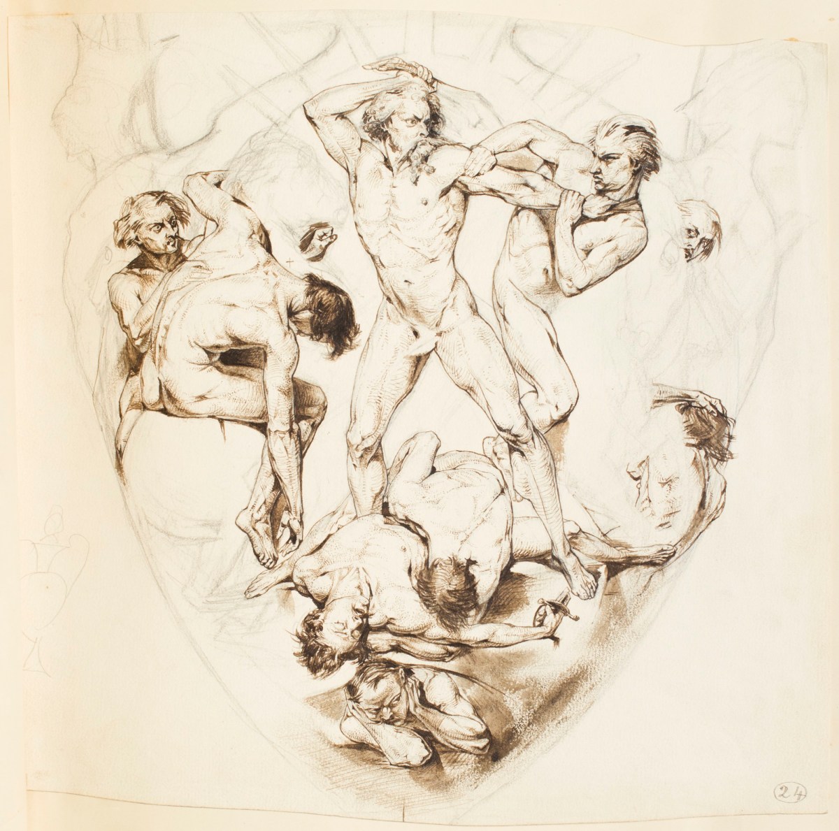 Henry Hugh Armstead RA, Design for the Sampson Vase