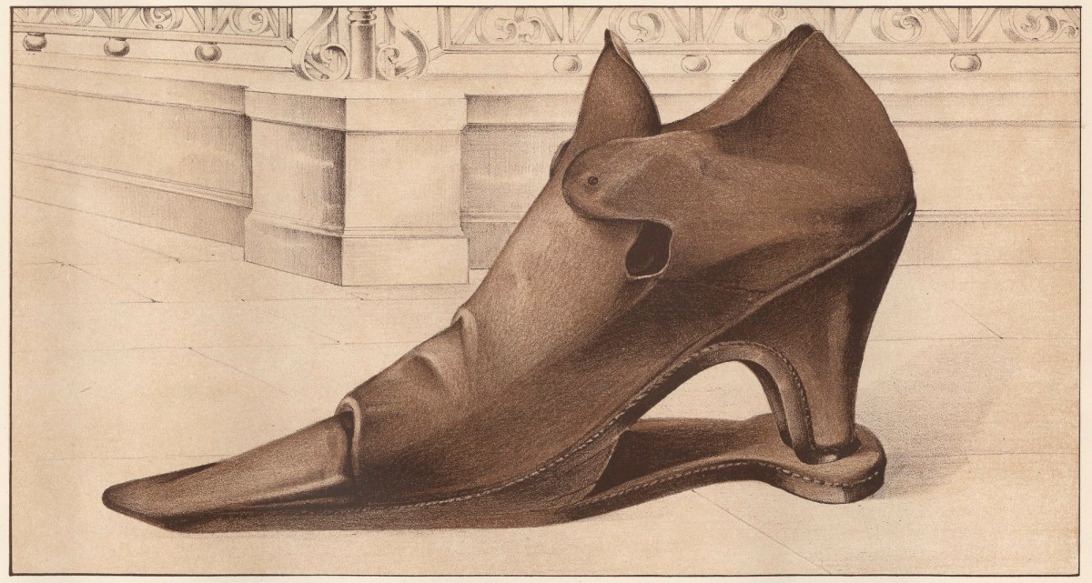 Unidentified artist, Marie of Lorraine's shoe