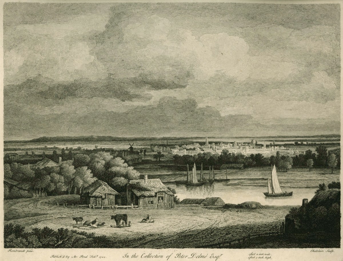 Jean Baptiste Claude Chatelain, A Panoramic Landscape