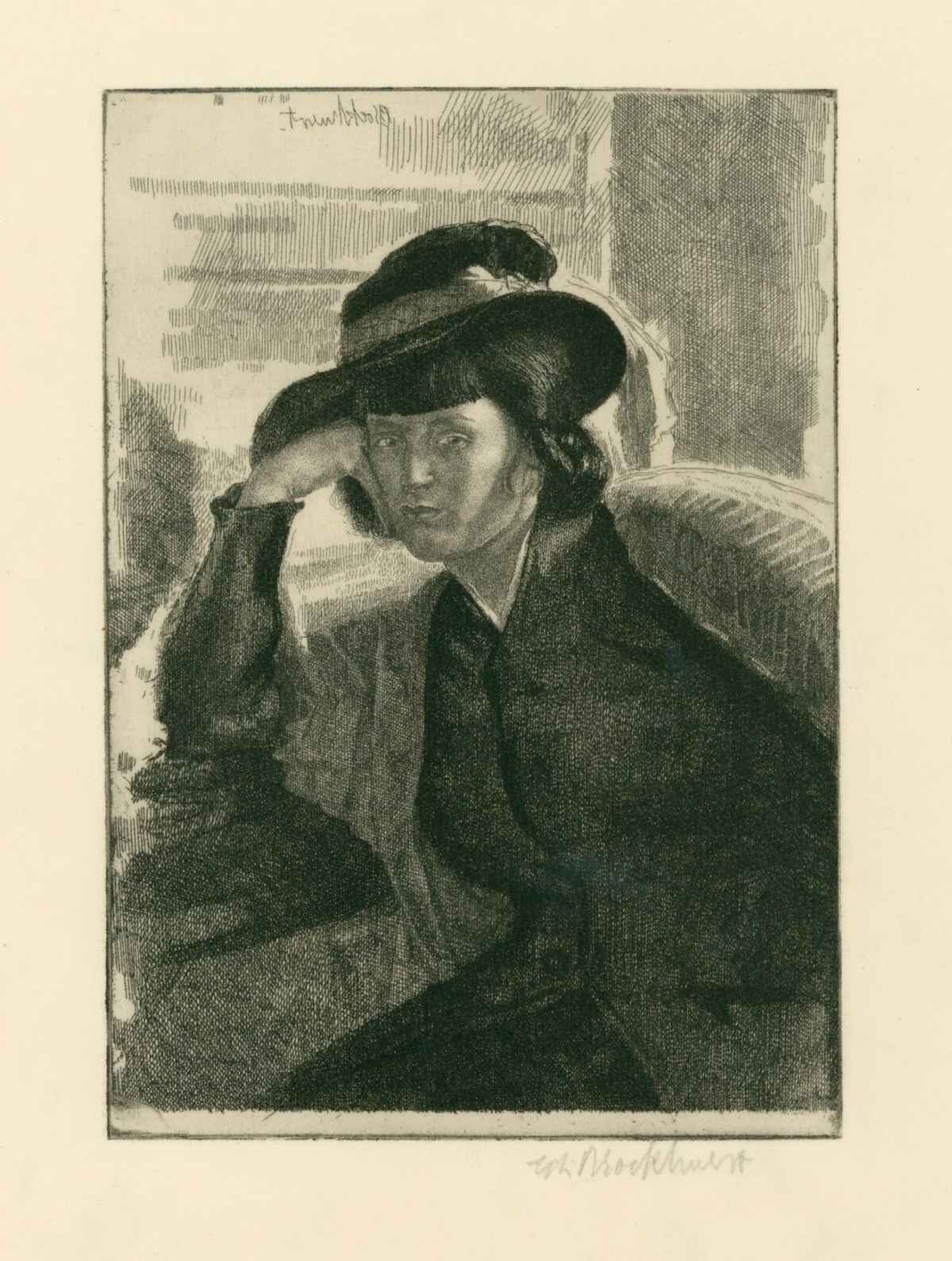Gerald Leslie Brockhurst RA, Une Dacquoise