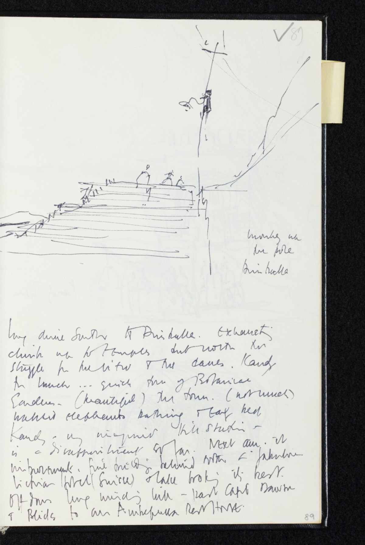 Sir Hugh Casson PRA, Sri Lanka sketchbook