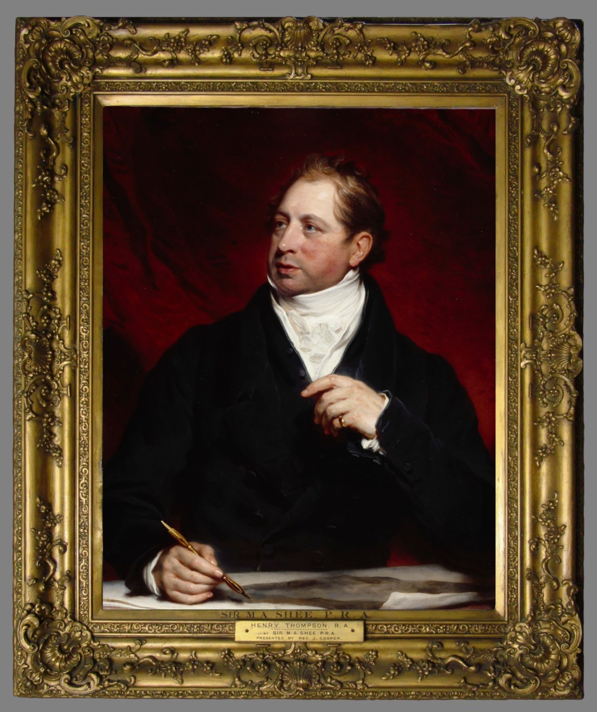 Unknown, Frame for Sir Martin Archer Shee PRA 'Portrait of Henry Thomson, R.A.'