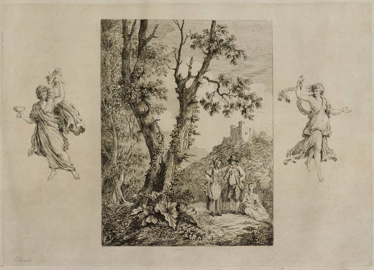 Edwards, Pastoral scene