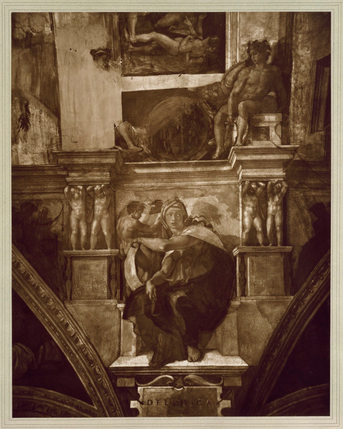 Adolphe Braun and Henri Braun, Autotype photographs by Adolphe Braun & Henri Braun of Michelangelo's frescoes in the Sistine Chapel
