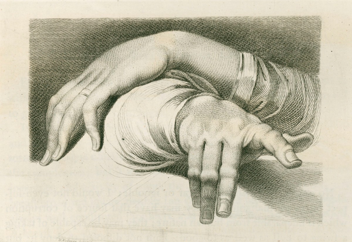 Henry Fuseli RA, Crossed Man's and Woman's Hands