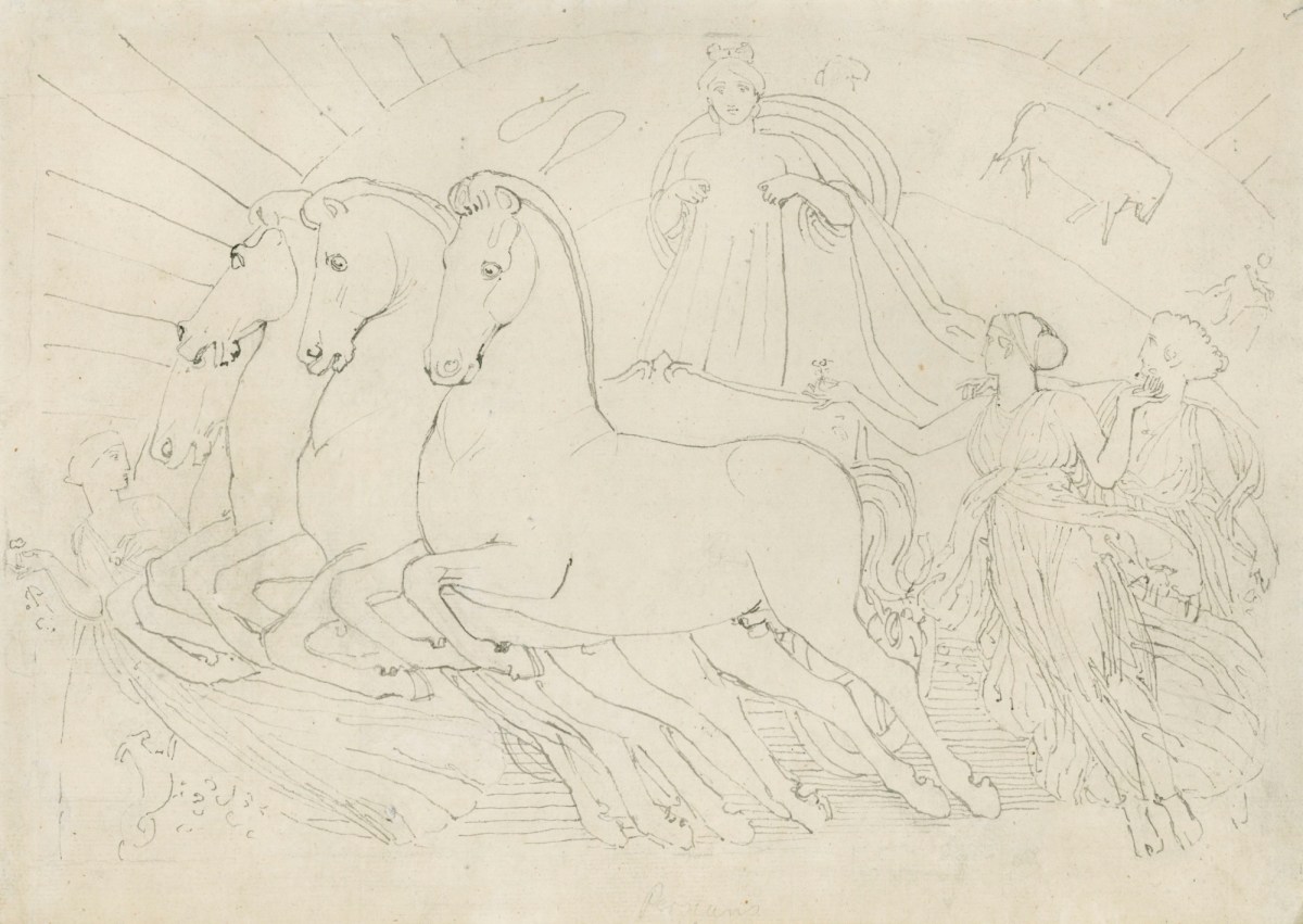 John Flaxman RA, The Rise of Aurora