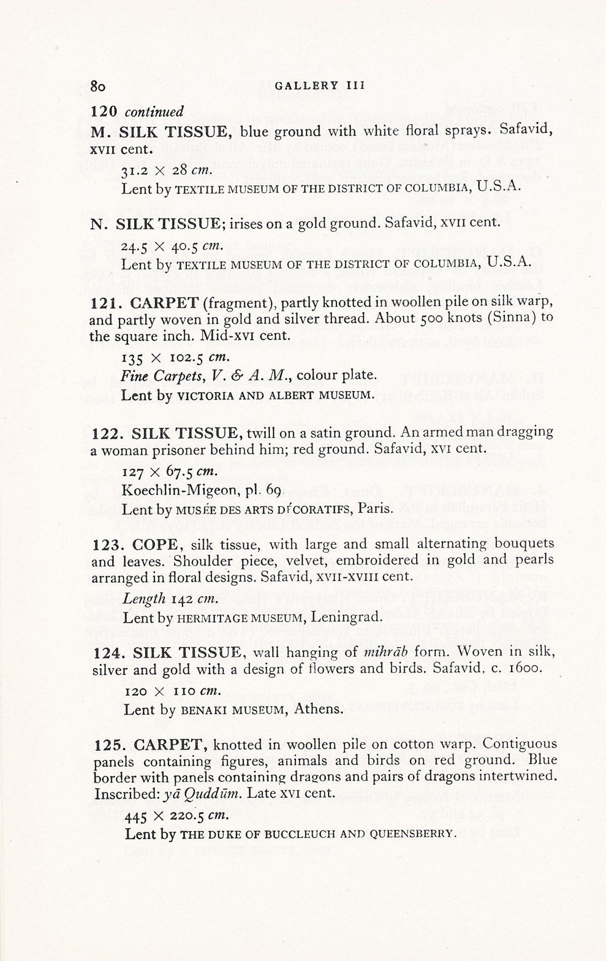 Page 108 of 1931 - International Exhibition of Persian Art