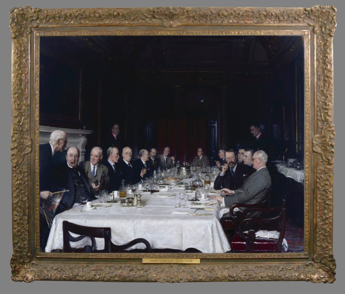 Unknown, Frame for Frederick William Elwell RA 'The Royal Academy Selection and Hanging Committee 1938'