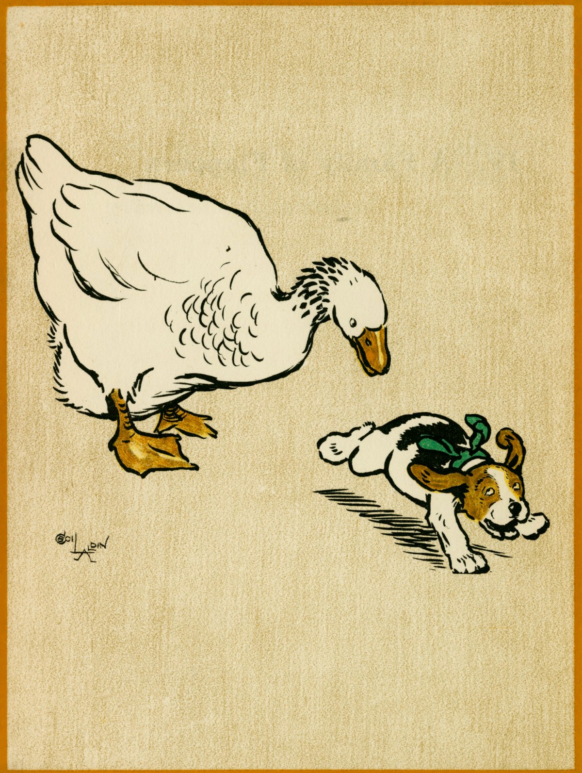 Cecil Aldin, A Family of Flappers