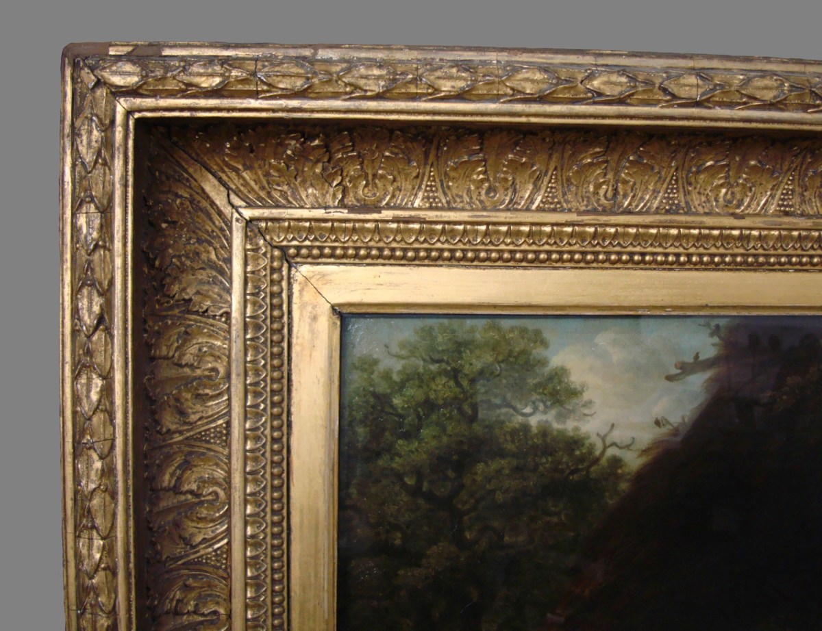 Unknown, Frame for William Redmore Bigg RA 'Cottagers'