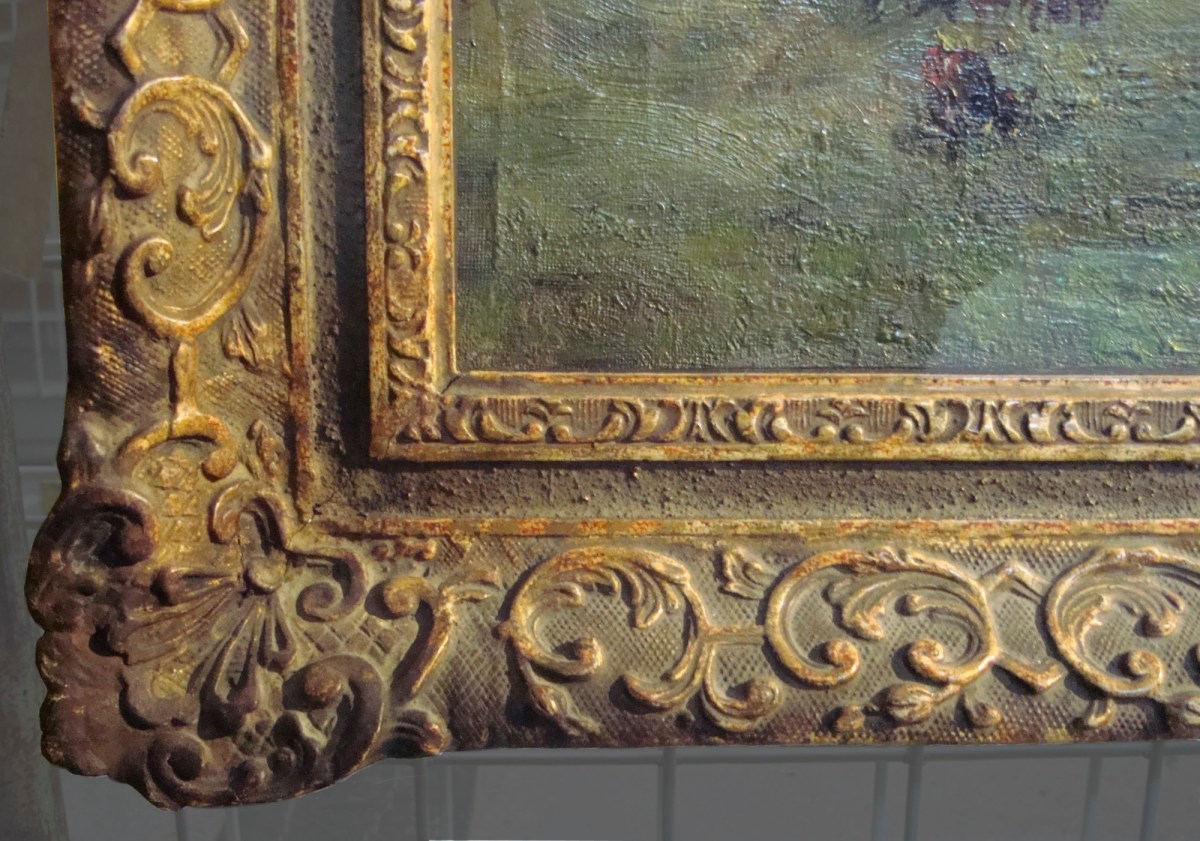 Unknown, Frame for Beatrice Bland 'Farmhouse in Lincolnshire'