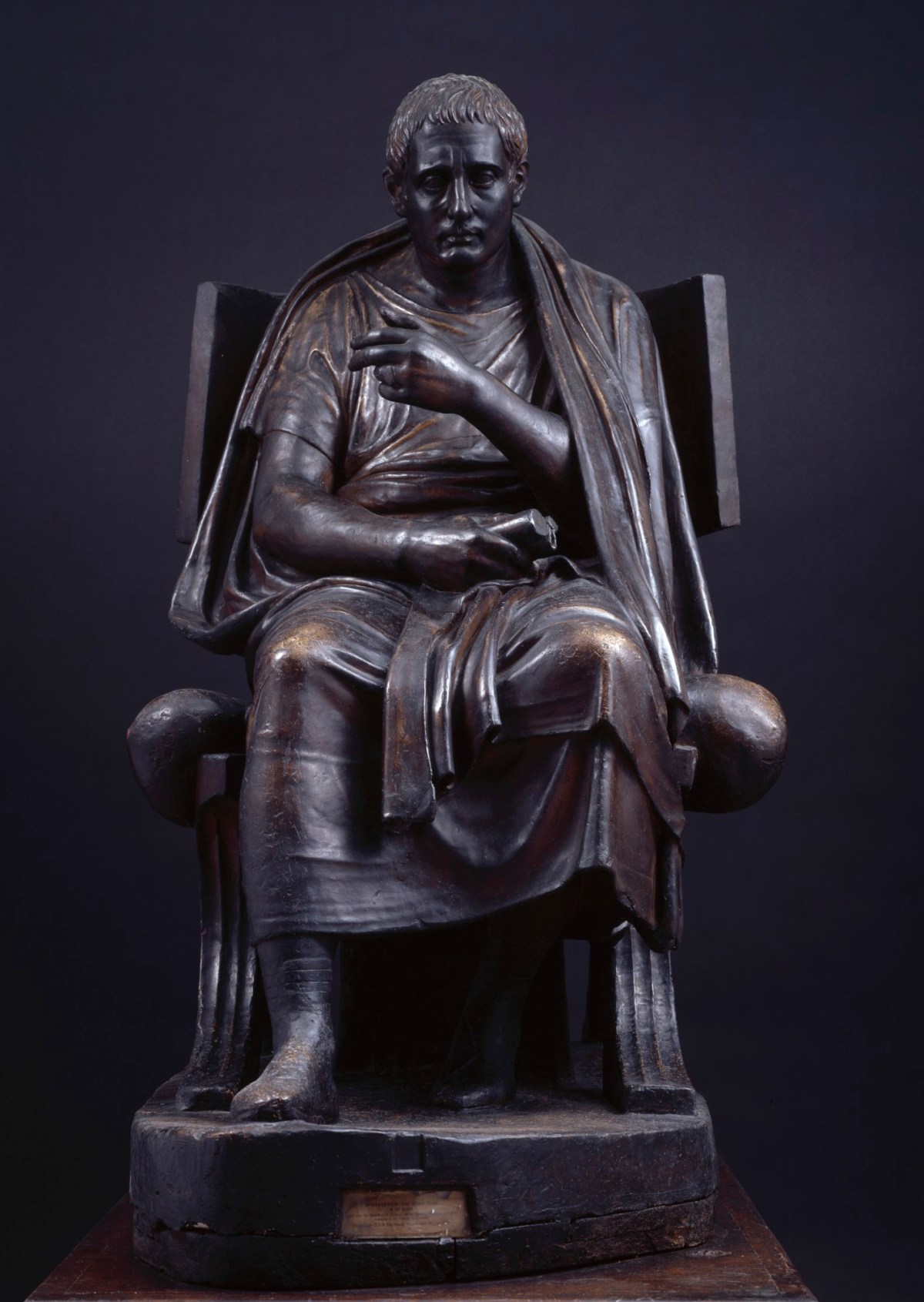 Unidentified Roman sculptor, Poseidippus (Roman copy of lost Greek original)