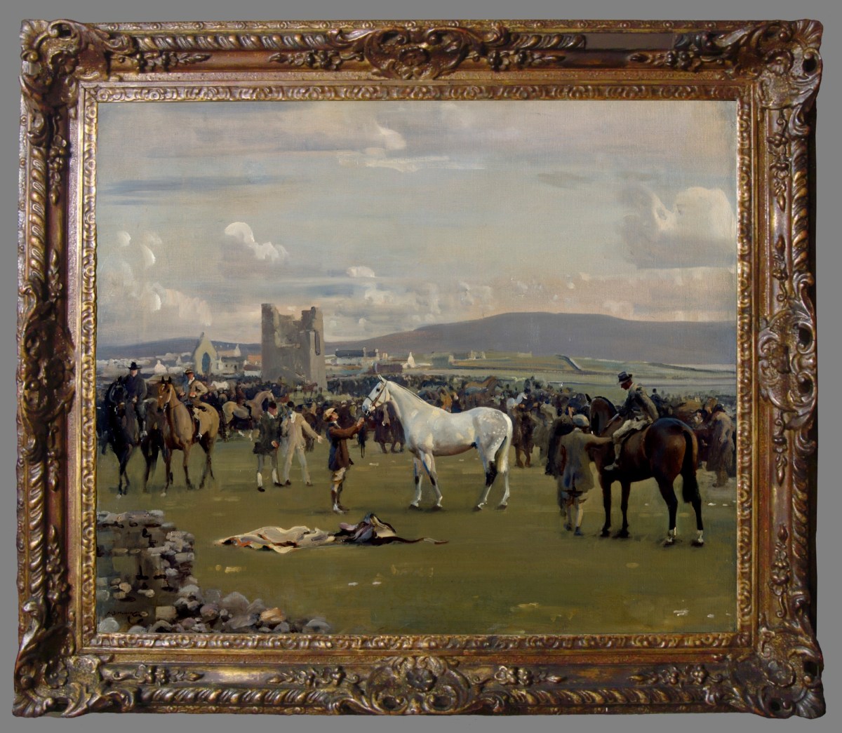 Unknown, Frame for Sir Alfred Munnings PRA 'Kilkenny Horse Fair'